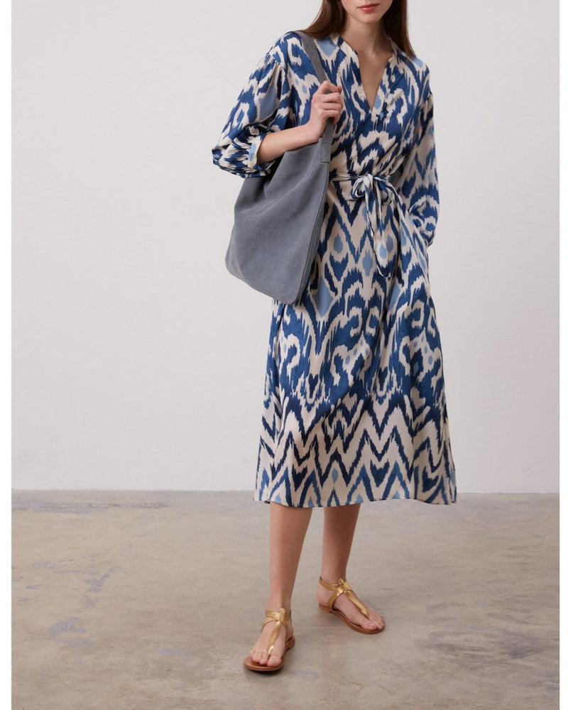 Jacinthe Dress - Indigo