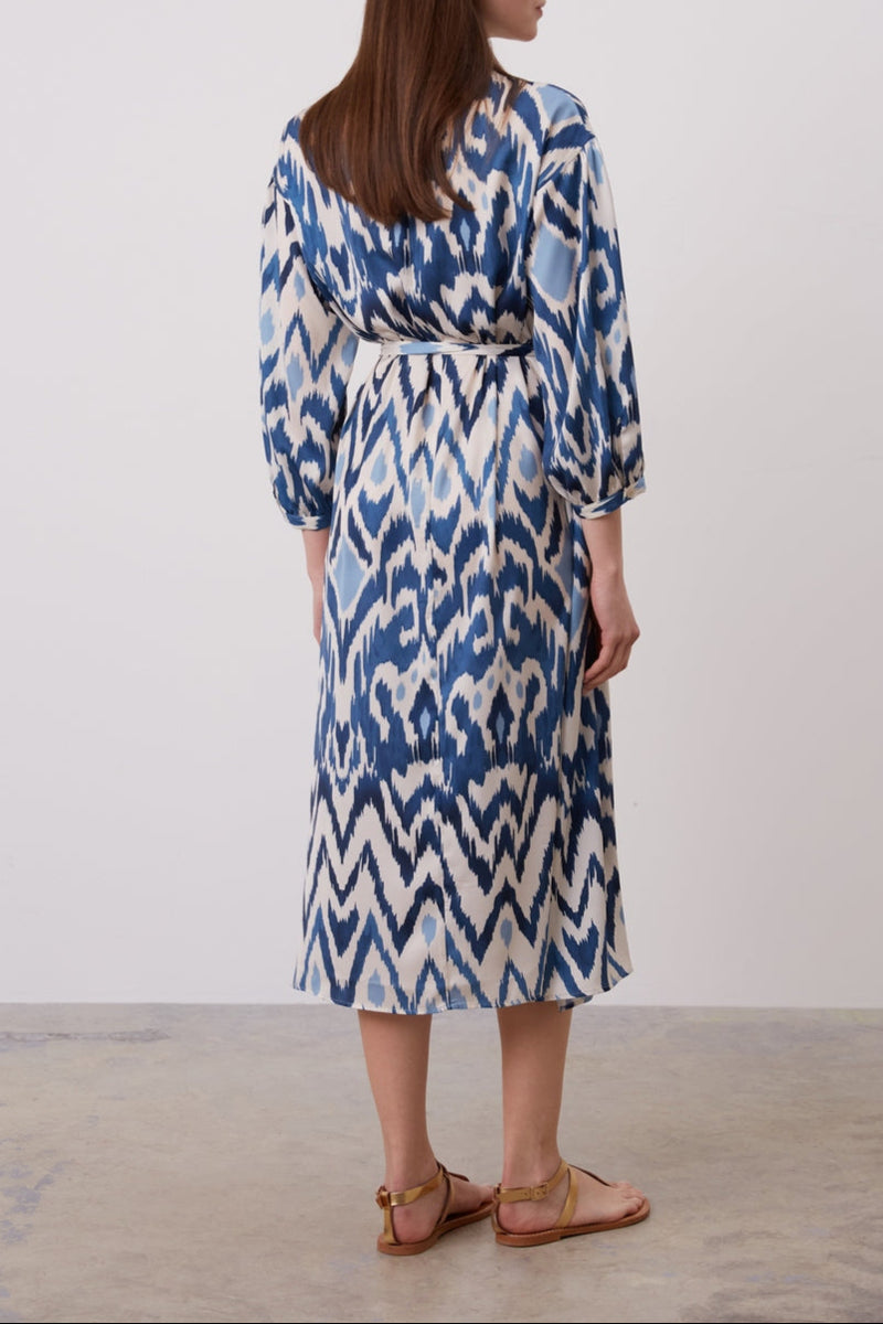 Jacinthe Dress - Indigo