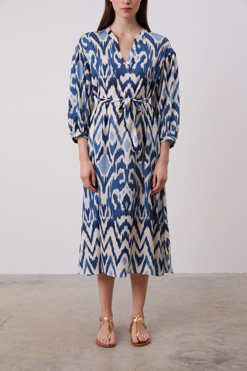 Jacinthe Dress - Indigo