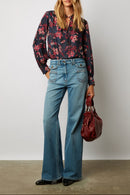 Chemisier - Top Cecile - Marine