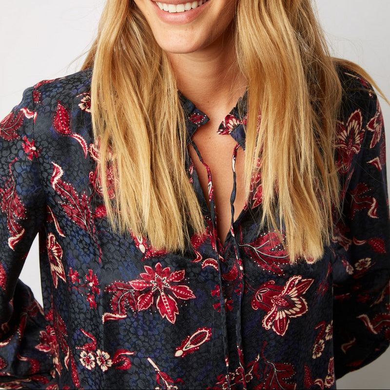 Chemisier - Top Cecile - Marine
