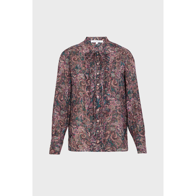 Cleo Blouse - Bright Pink