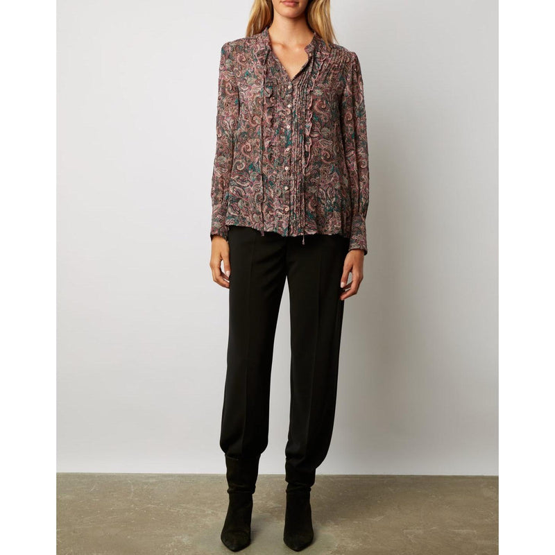 Cleo Blouse - Bright Pink