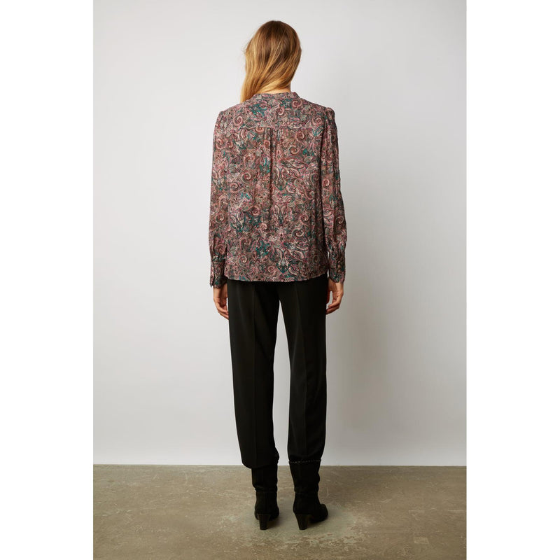 Cleo Blouse - Bright Pink