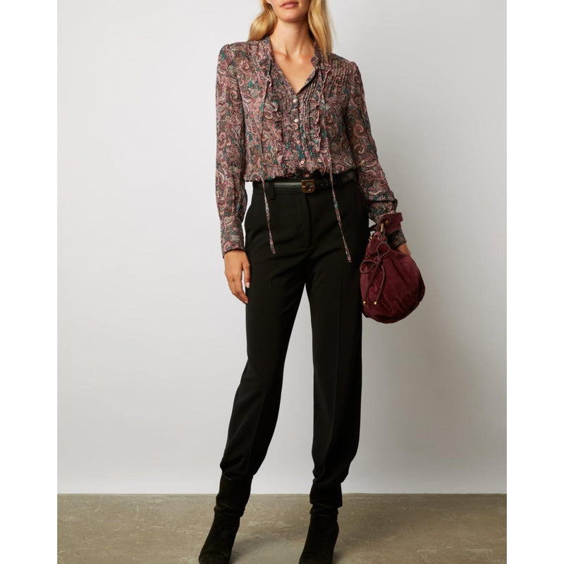 Cleo Blouse - Bright Pink