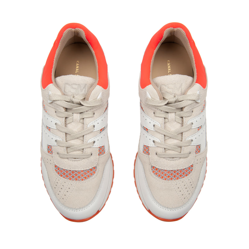 Canal Saint Martin - Baskets Dylan - Orange