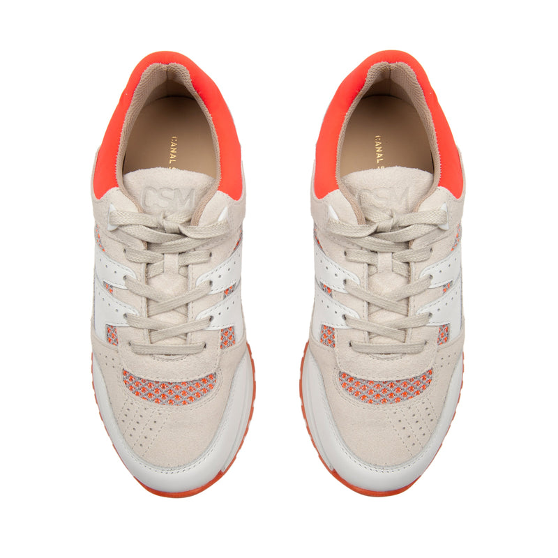Canal Saint Martin - Zapatillas Dylan - Naranja