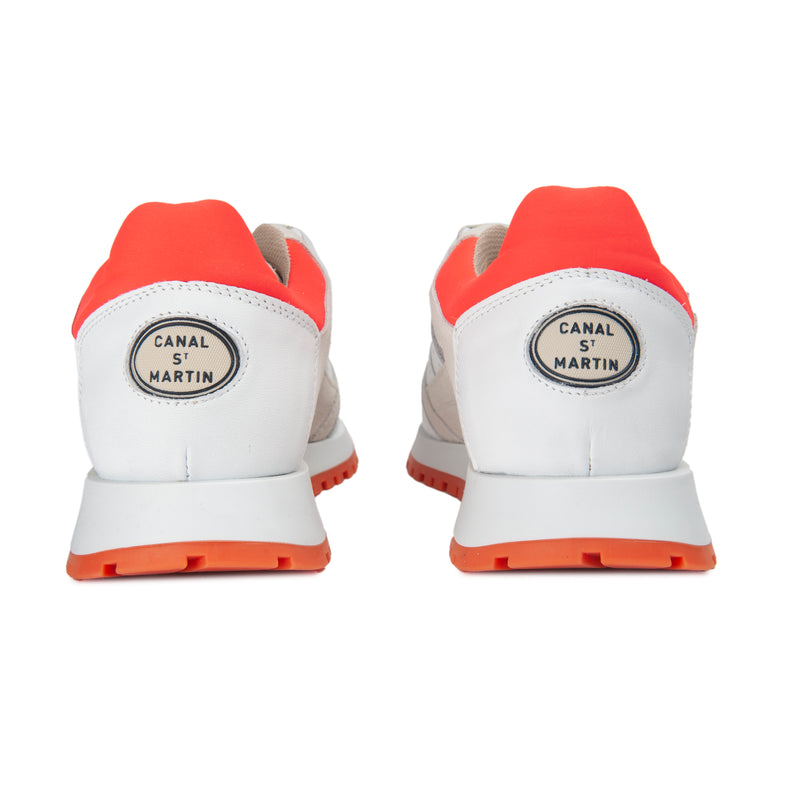 Canal Saint Martin - Baskets Dylan - Orange