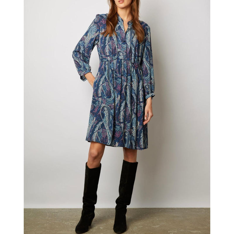Janice Dress - Electric