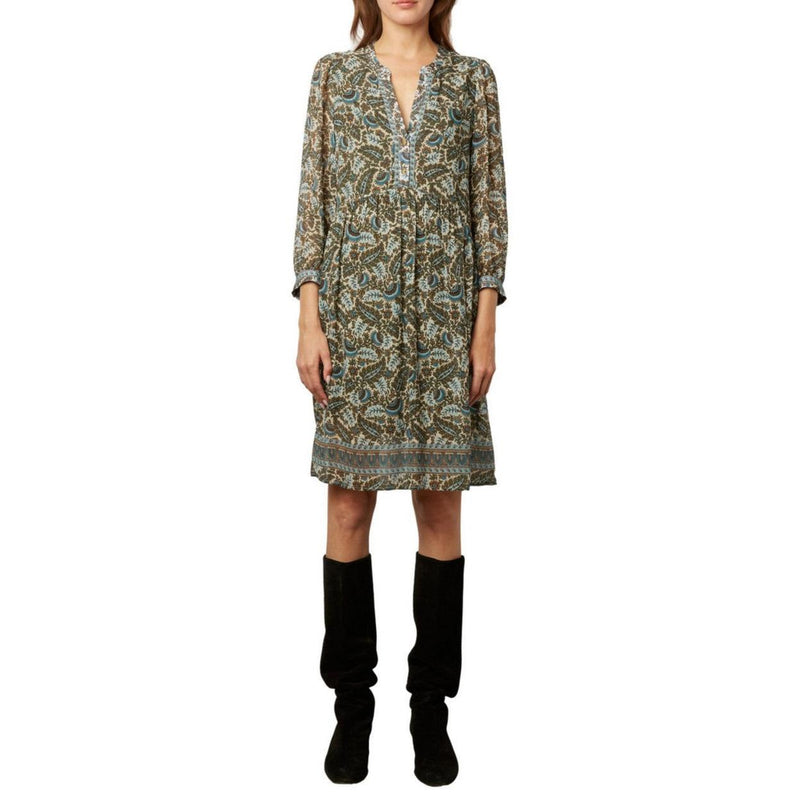 Jelena Dress - Khaki Green