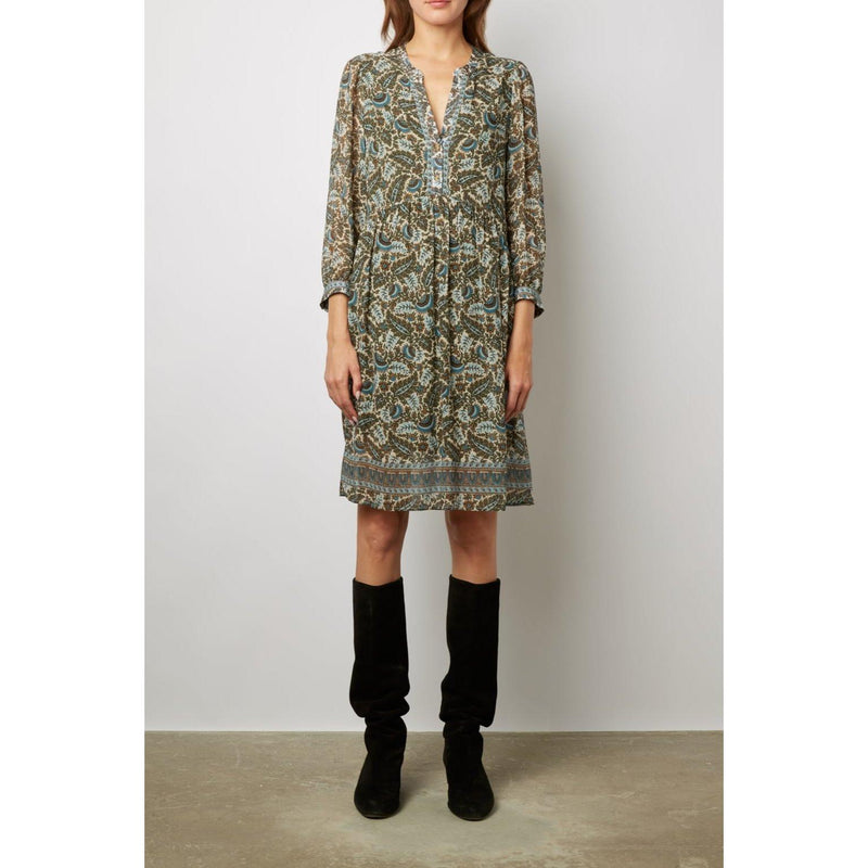 Jelena Dress - Khaki Green