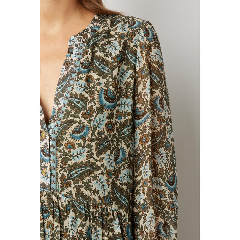 Jelena Dress - Khaki Green