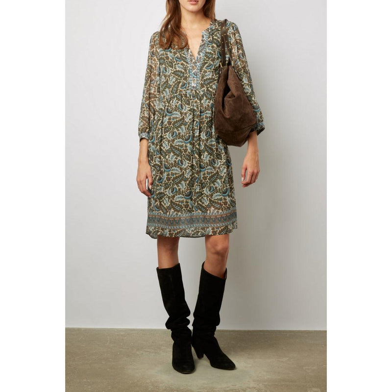 Jelena Dress - Khaki Green