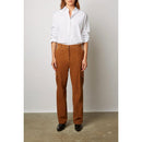 Pantalon Cuir Nailys - Caramel