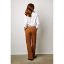 Pantalon Cuir Nailys - Caramel