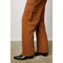 Pantalon Cuir Nailys - Caramel