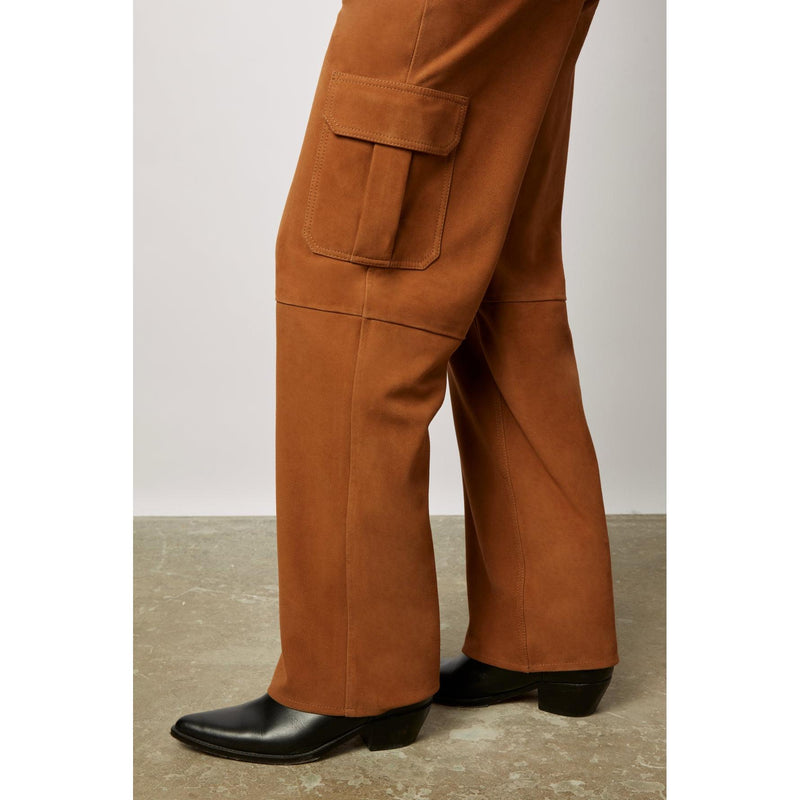 Pantalon Cuir Nailys - Caramel