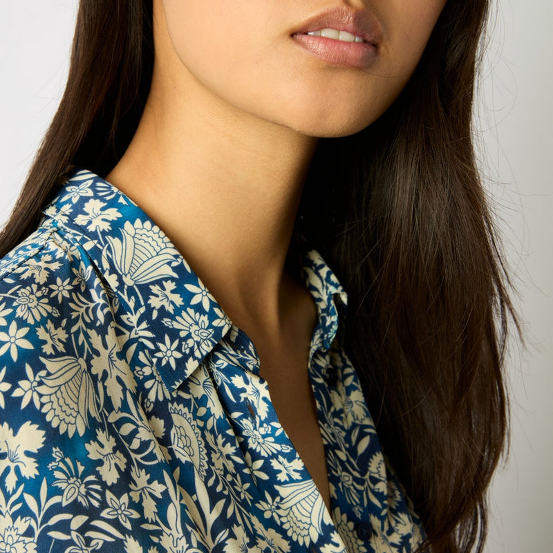 Chemisier - Top Ashe - Indigo