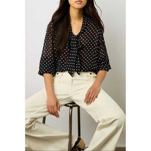 Chemisier - Top Apolline - Marine