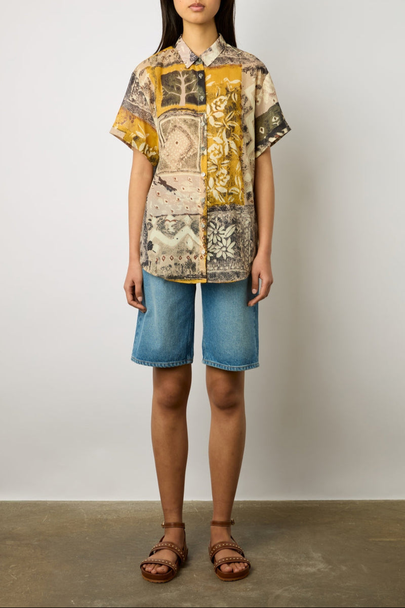 Nerea Blouse - Ochre