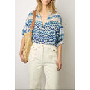 Chemisier - Top Aniella - Indigo