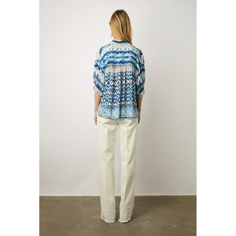 Chemisier - Top Aniella - Indigo