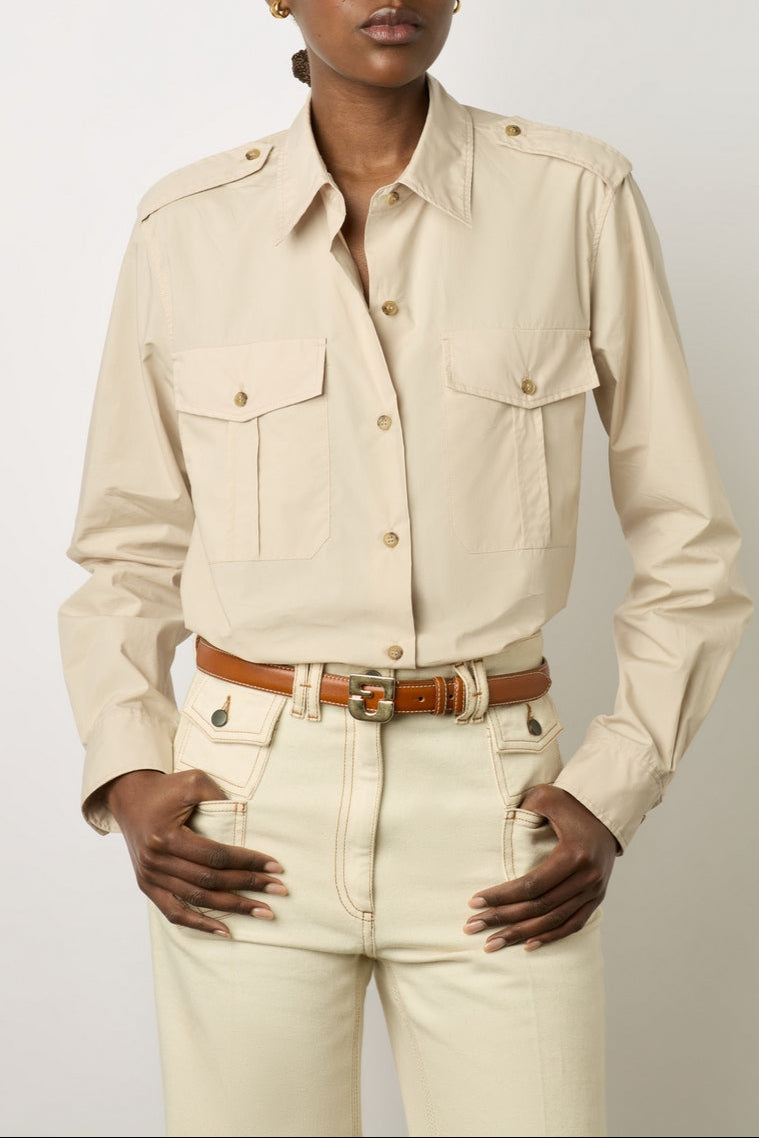 Acacia Blouse - Sand