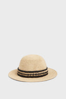 Chapeau Elya - Ficelle/Noir