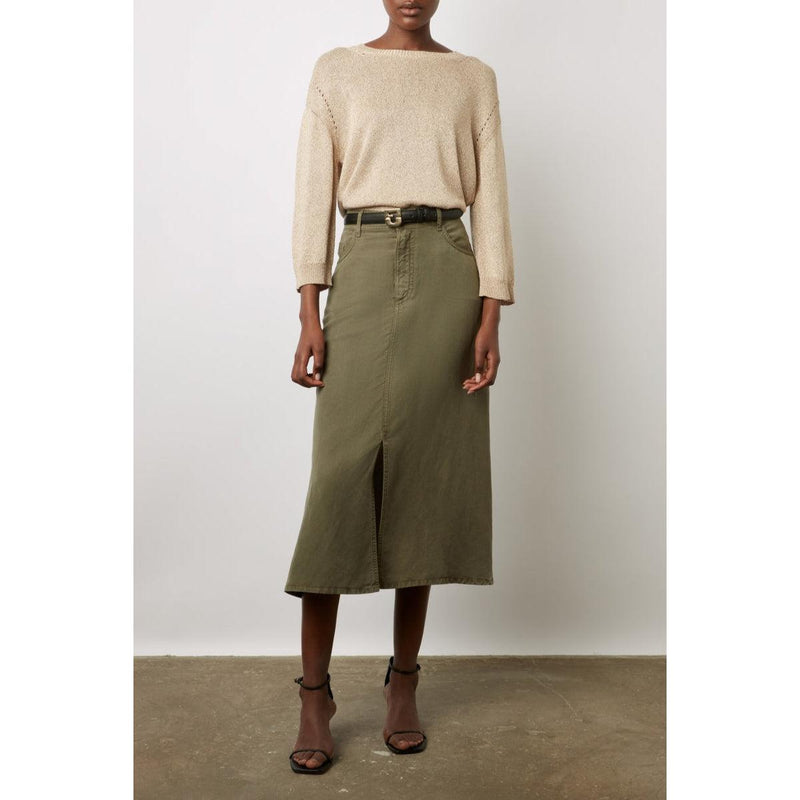 Douria Skirt - Khaki Green