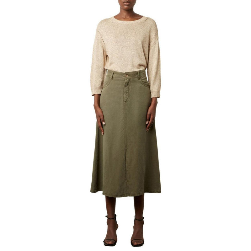 Douria Skirt - Khaki Green