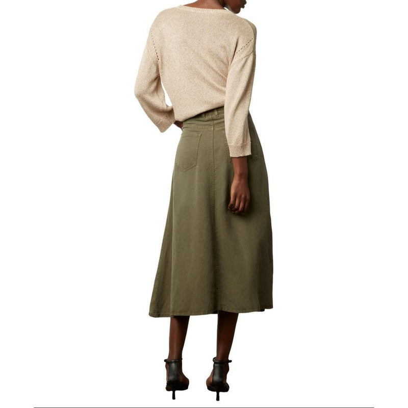 Douria Skirt - Khaki Green