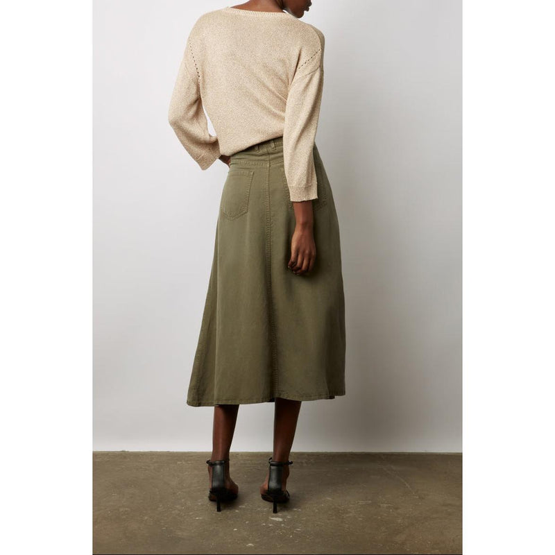 Douria Skirt - Khaki Green