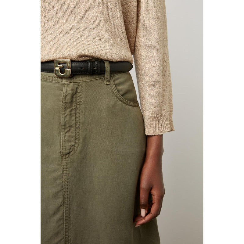 Douria Skirt - Khaki Green