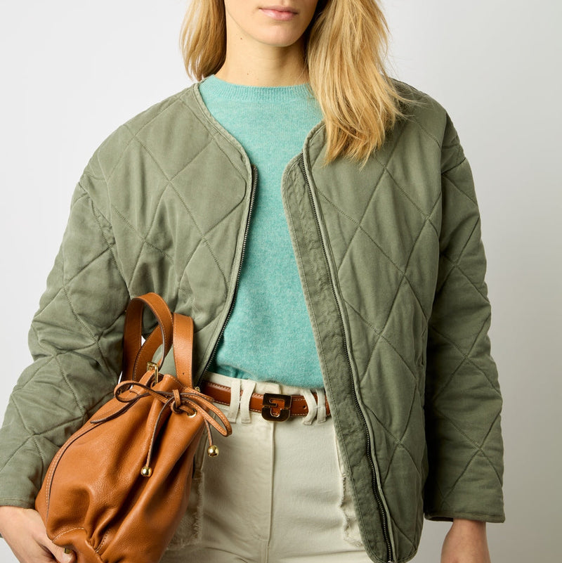 Manteau - Parka Nelsia - Kaki Moyen