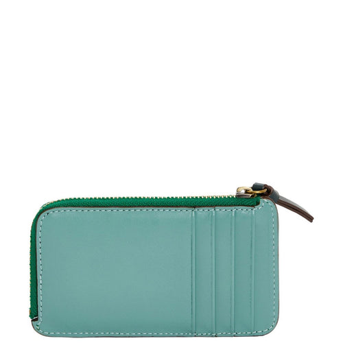 Petite Maroquinerie Cardholder - Green/Watergreen/Vert