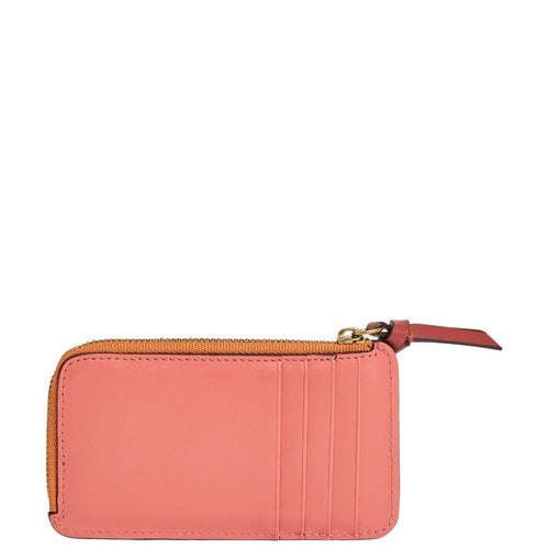 Petite Maroquinerie Cardholder - Abricot/Peche/Camel