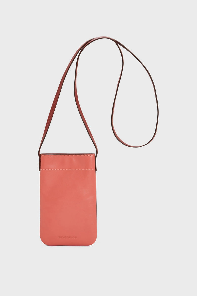 Petite Maroquinerie Ladyphone - Abricot/Peche/Camel