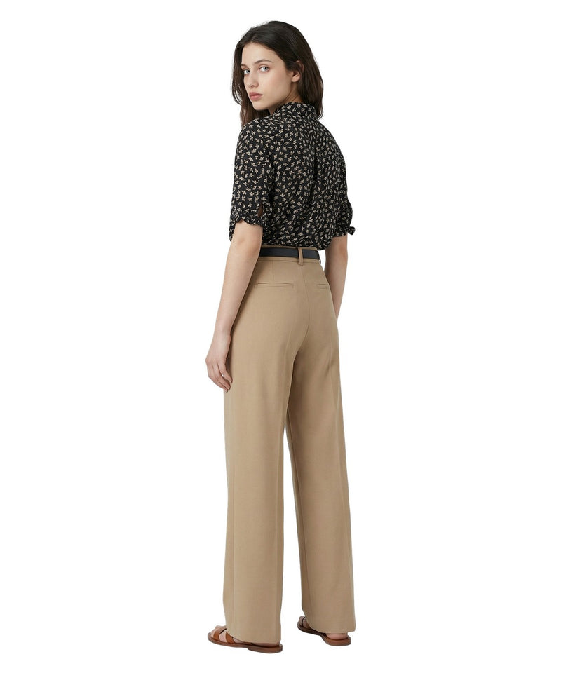 Pantalon - Combi - Short Charline - Beige