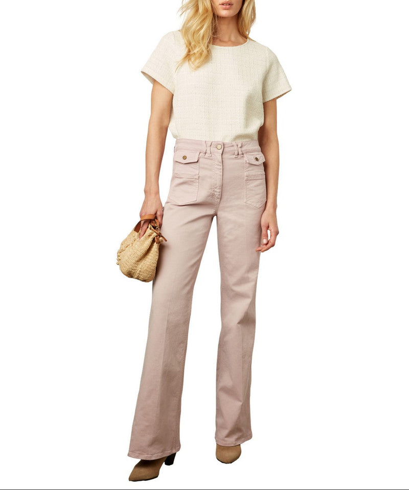 Pantalon Jean Anna - Parme