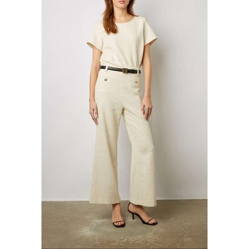 Pantalon - Combi - Short Callie - Ecru