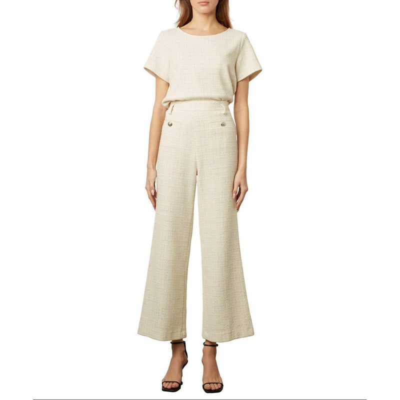Pantalon - Combi - Short Callie - Ecru