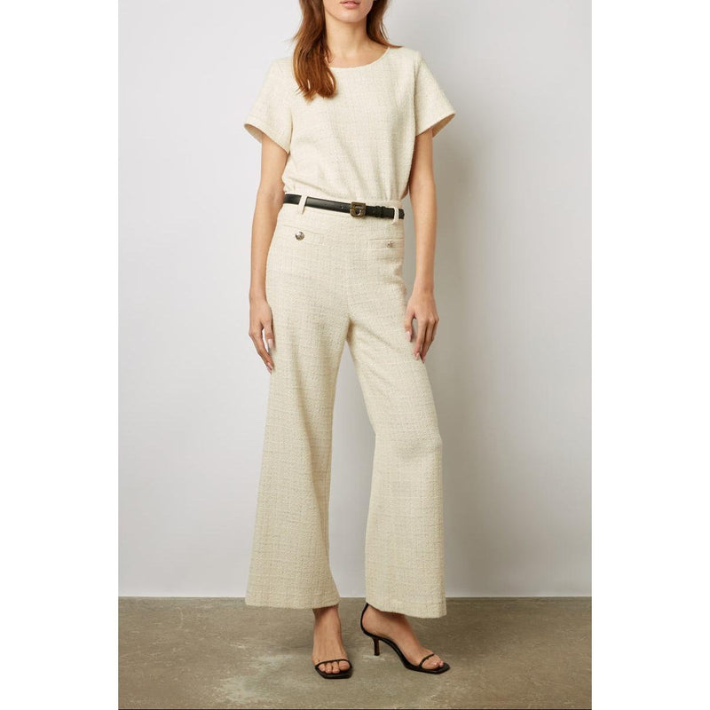 Pantalon - Combi - Short Callie - Ecru