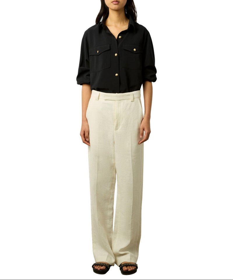 Pantalon - Combi - Short Cyndelle - Ecru