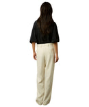 Pantalon - Combi - Short Cyndelle - Ecru