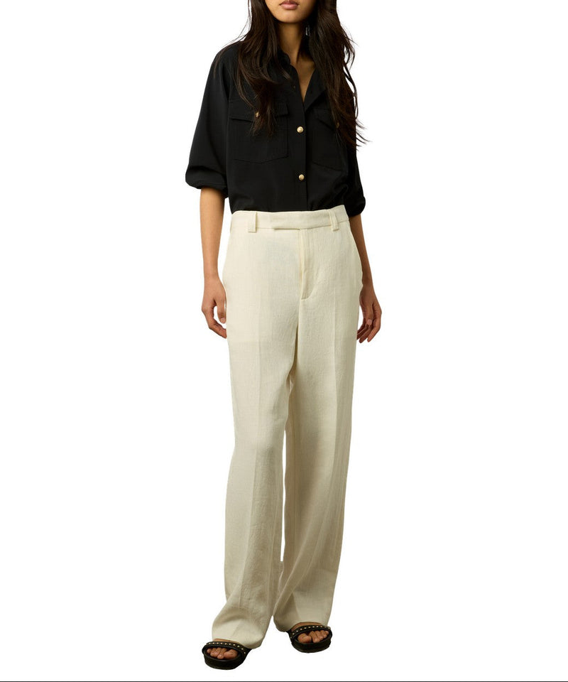 Pantalon - Combi - Short Cyndelle - Ecru