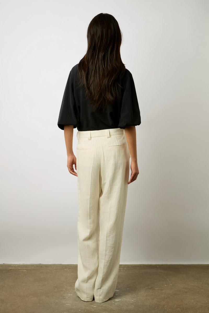 Pantalon - Combi - Short Cyndelle - Ecru