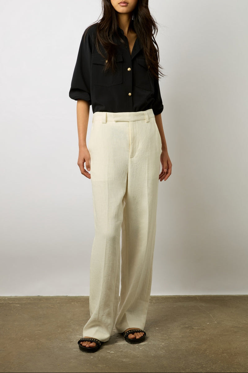 Pantalon - Combi - Short Cyndelle - Ecru