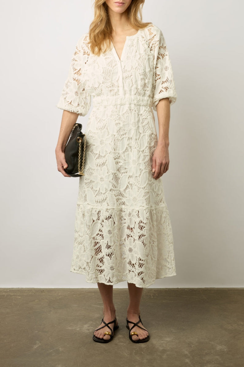 Eleonie Dress - White