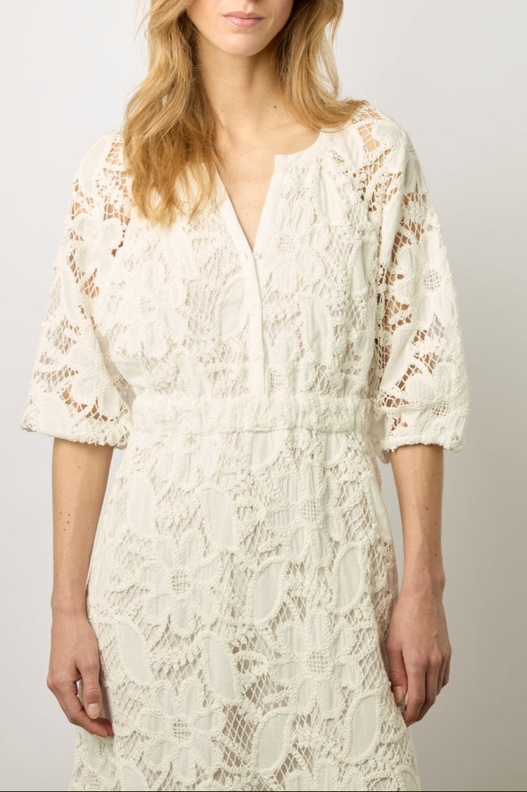 Eleonie Dress - White