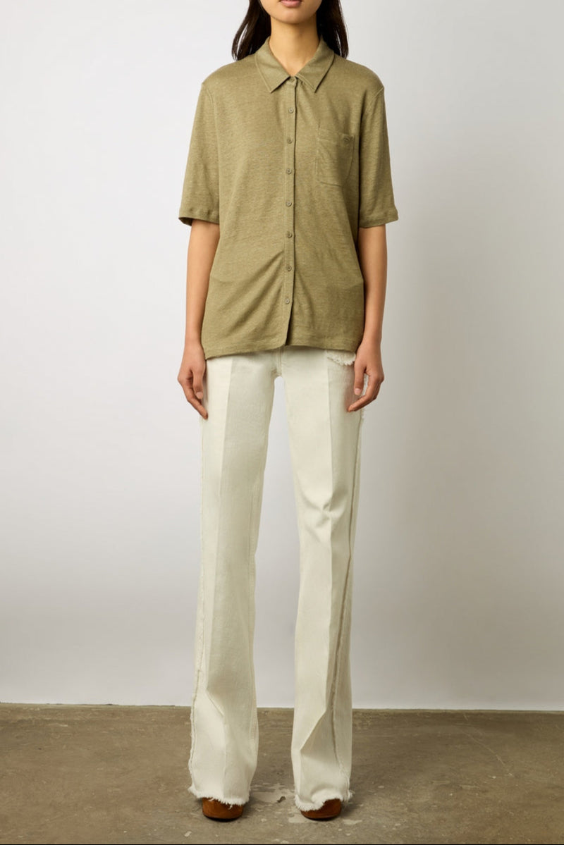 T-Shirt Mylene - Vert Kaki